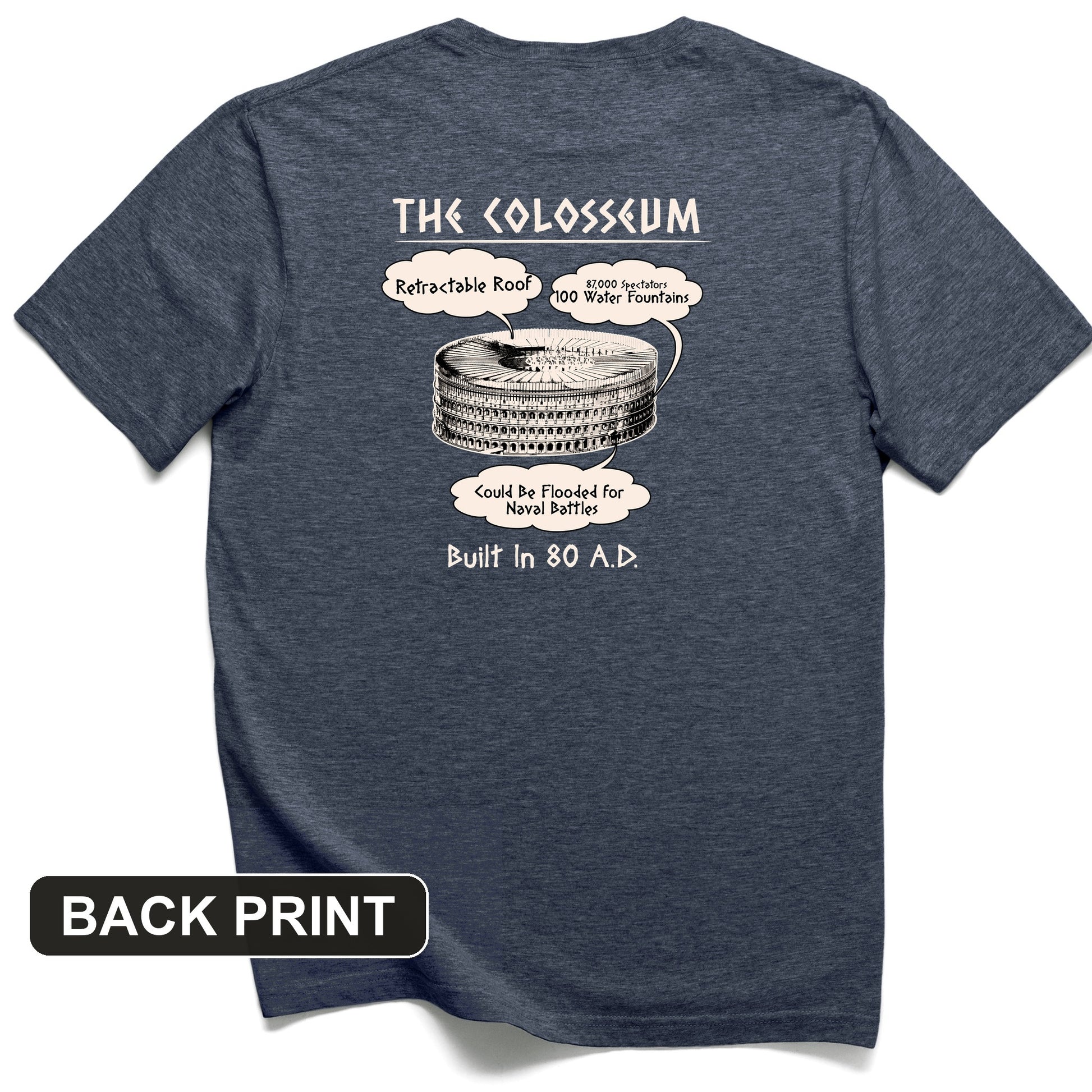 Colosseum Back Print T-Shirt