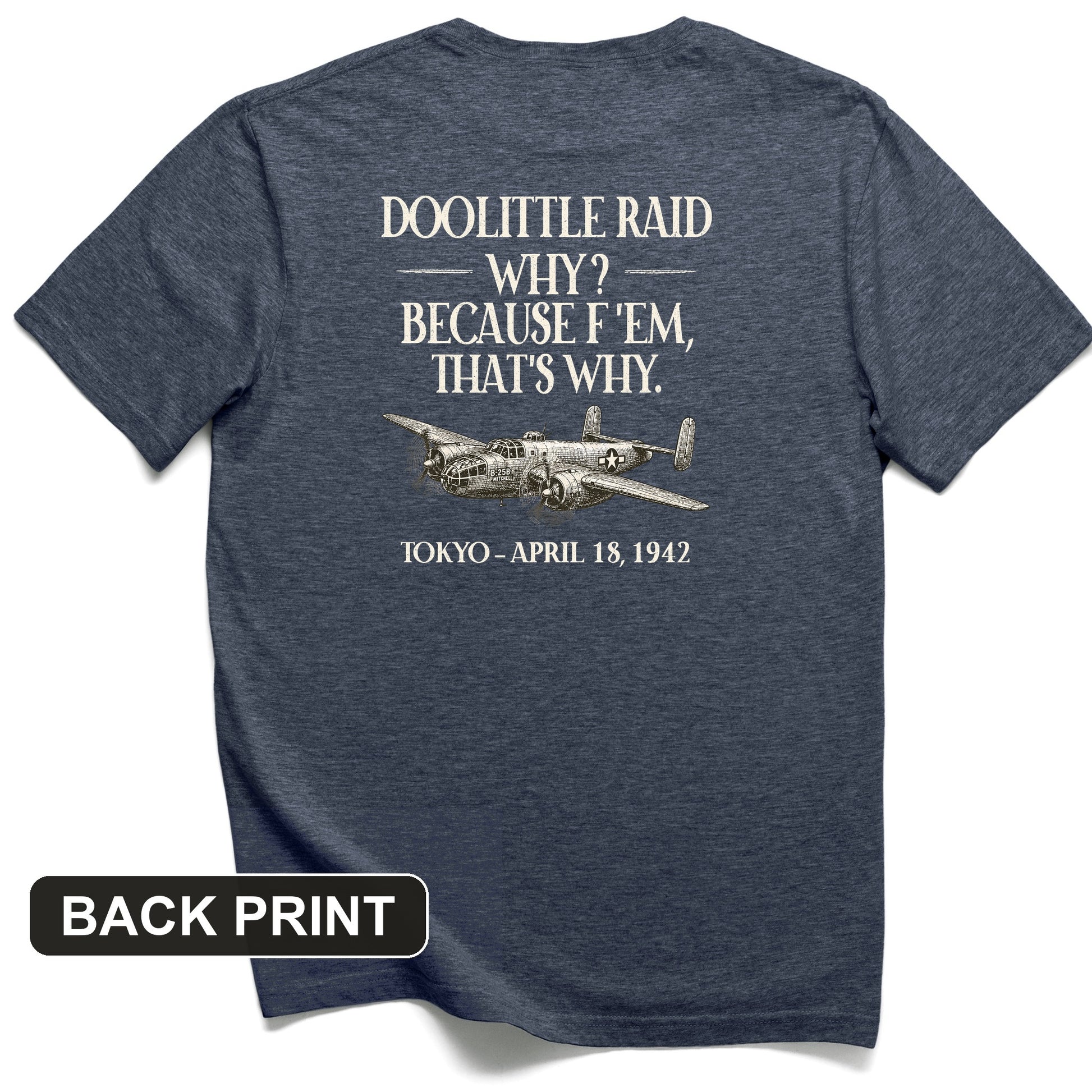 Doolittle Raid Back Print T-Shirt