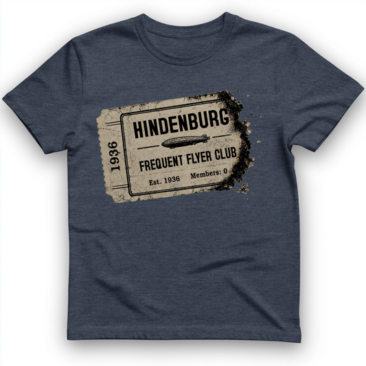 Hindenburg T-Shirt Heather Navy / S