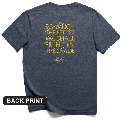 Fight In The Shade Back Print T-Shirt