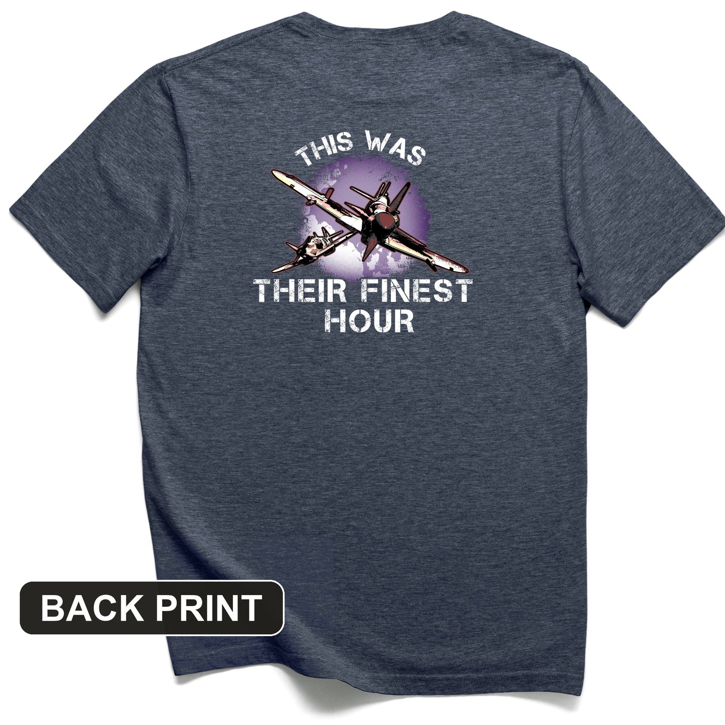 Finest Hour Back Print T-Shirt