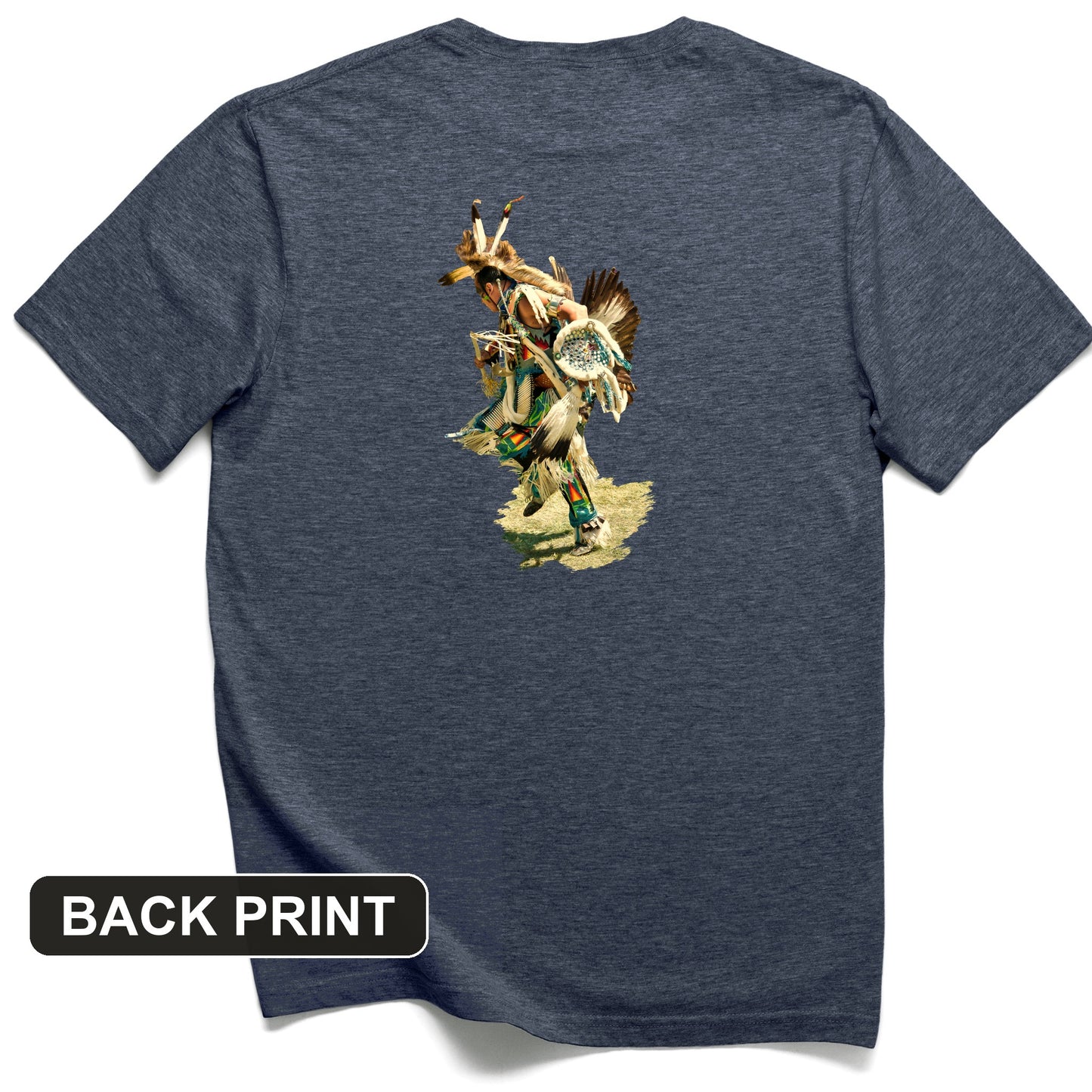 Ghost Dancer Back Print T-Shirt