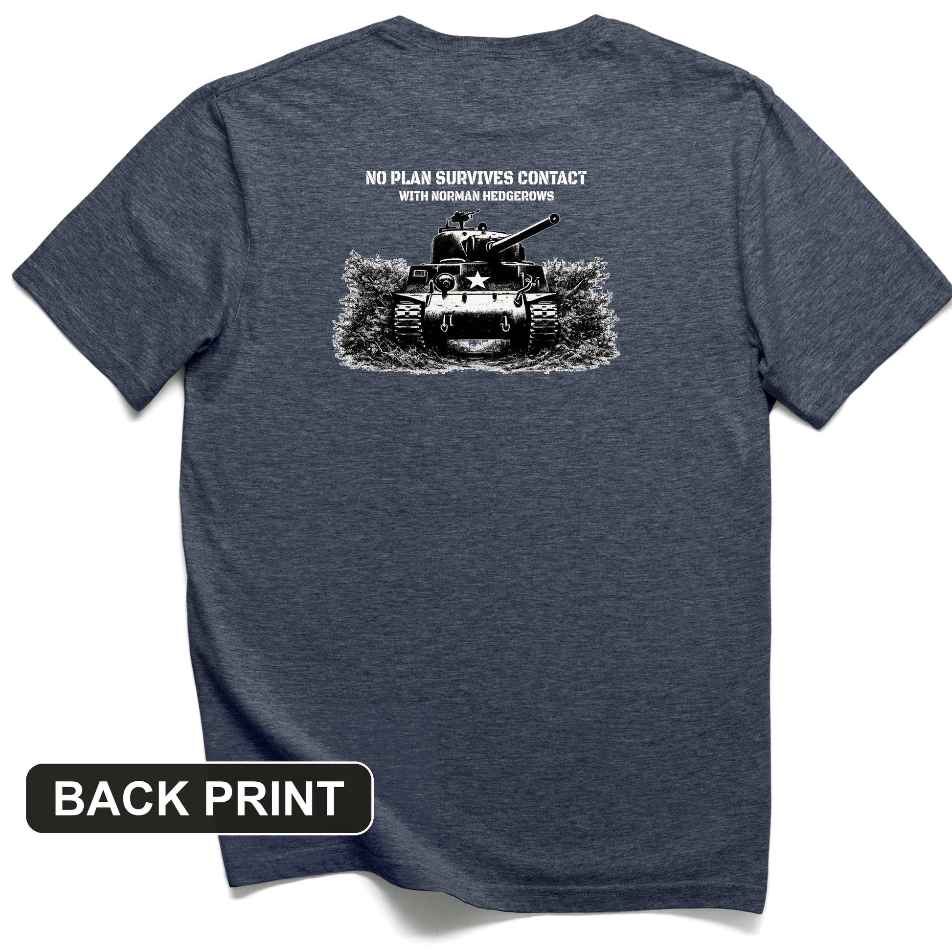 Hedgerows Back Print T-Shirt