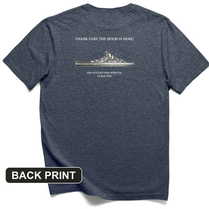 Hood Back Print T-Shirt