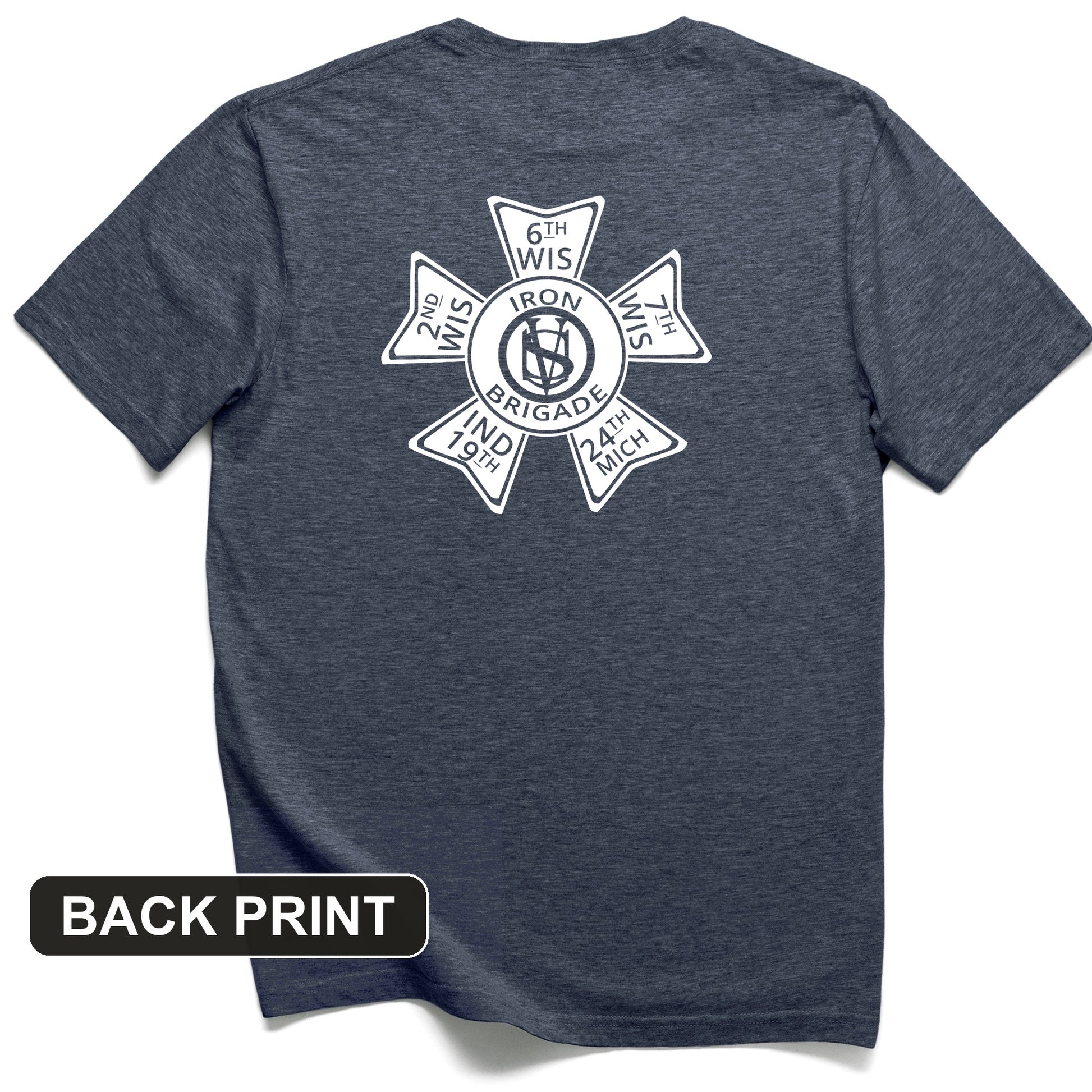 Iron Brigade Back Print T-Shirt