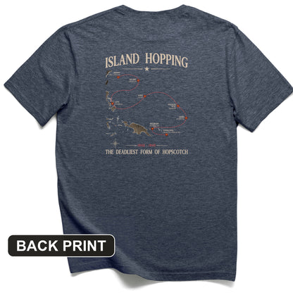 Island Hopping Back Print T-Shirt