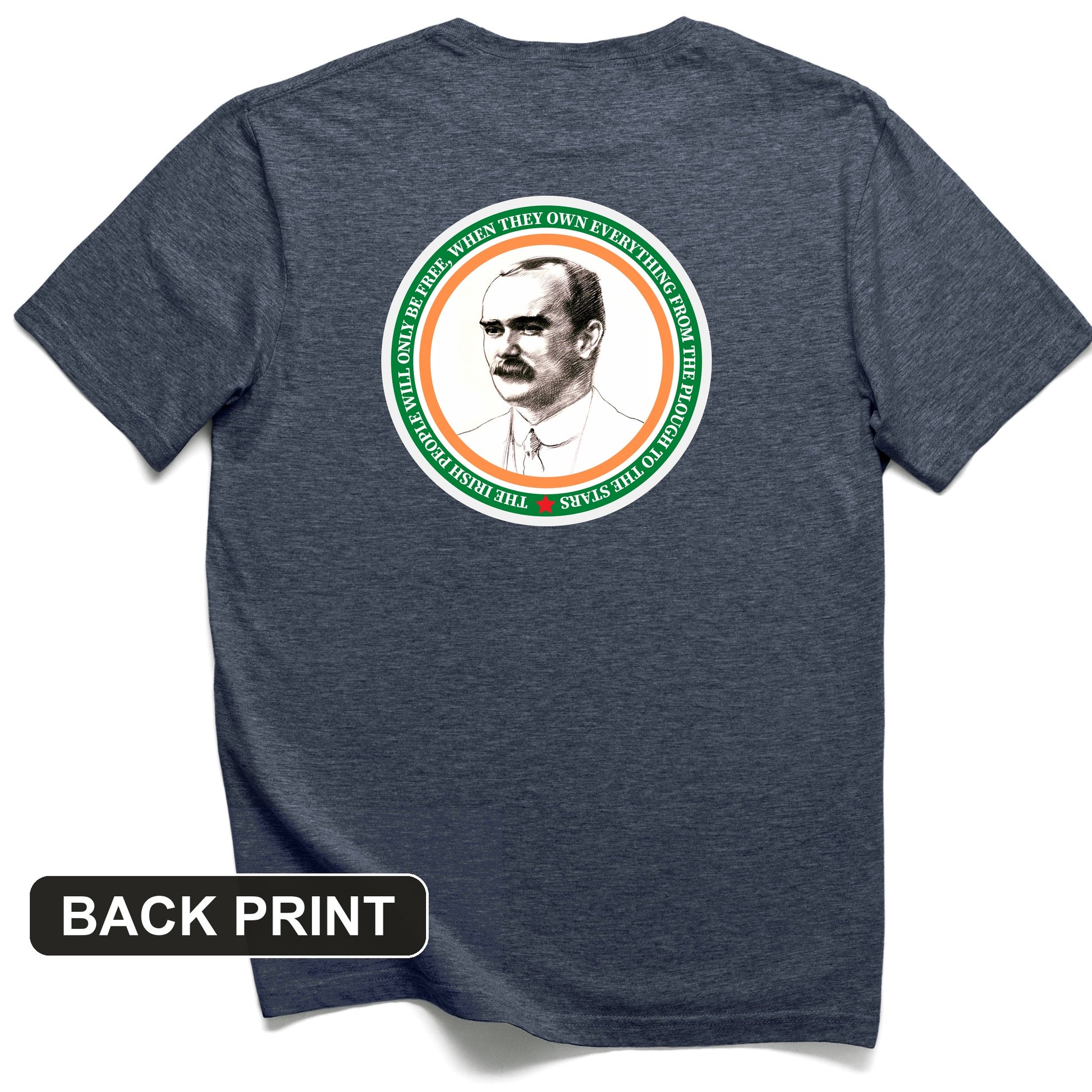 James Connolly Back Print T-Shirt