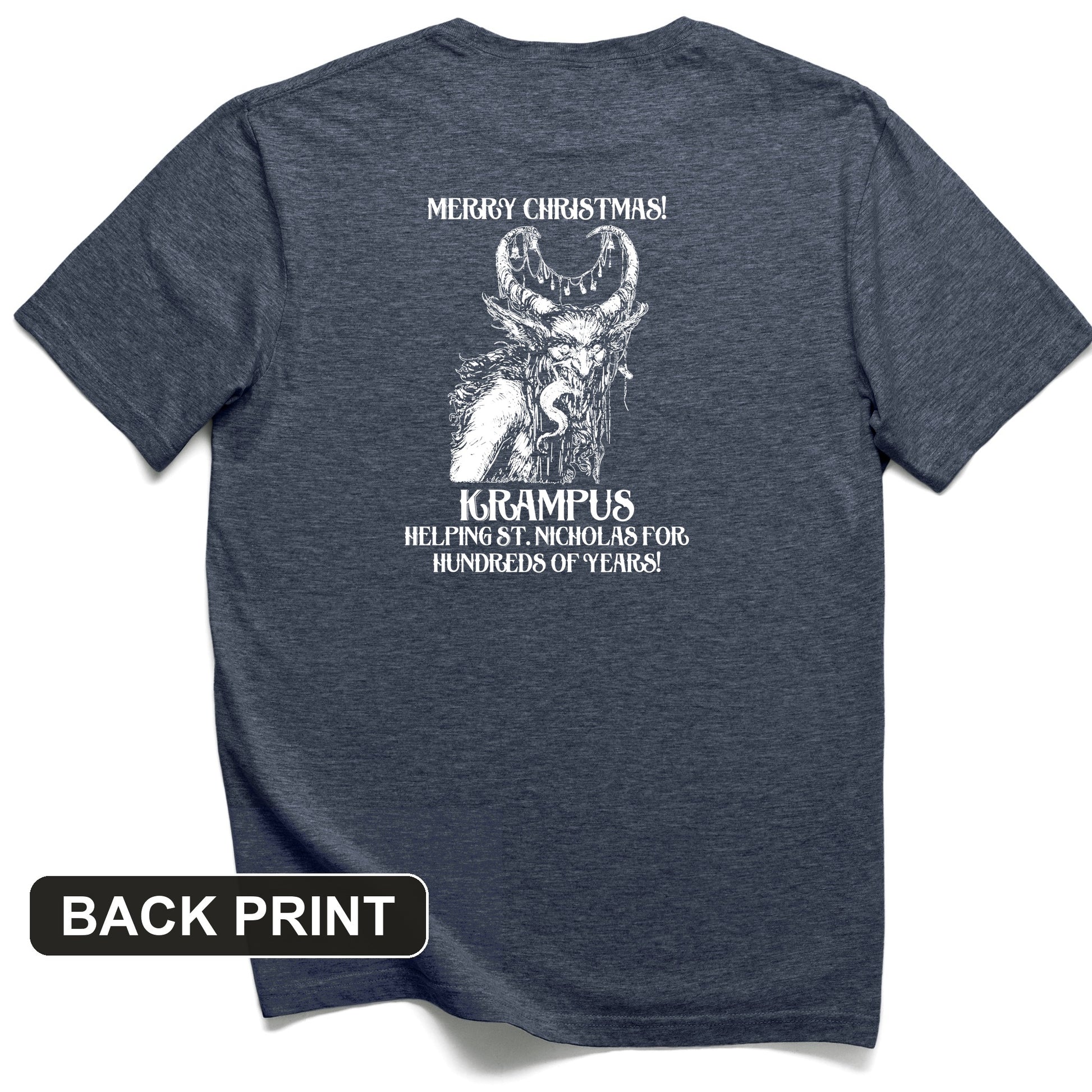 Krampus Back Print T-Shirt