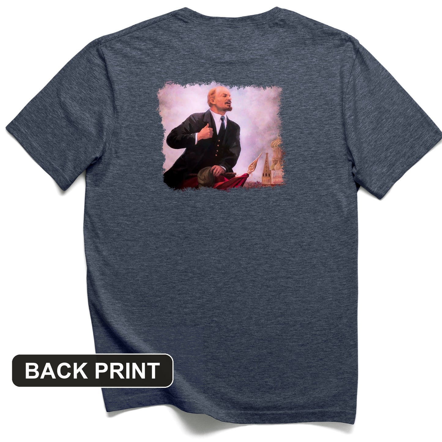 Lenin Back Print T-Shirt