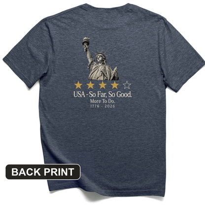 Liberty So Far So Good Back Print T-Shirt