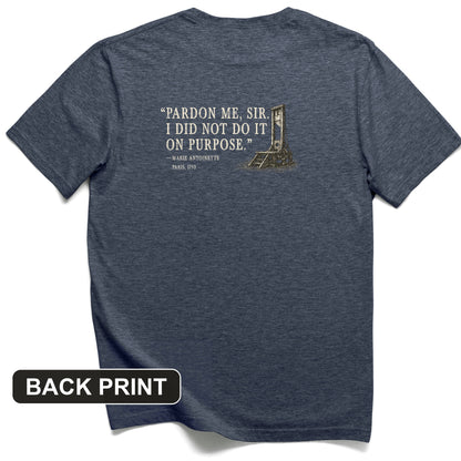 Marie Antoinette Back Print T-Shirt