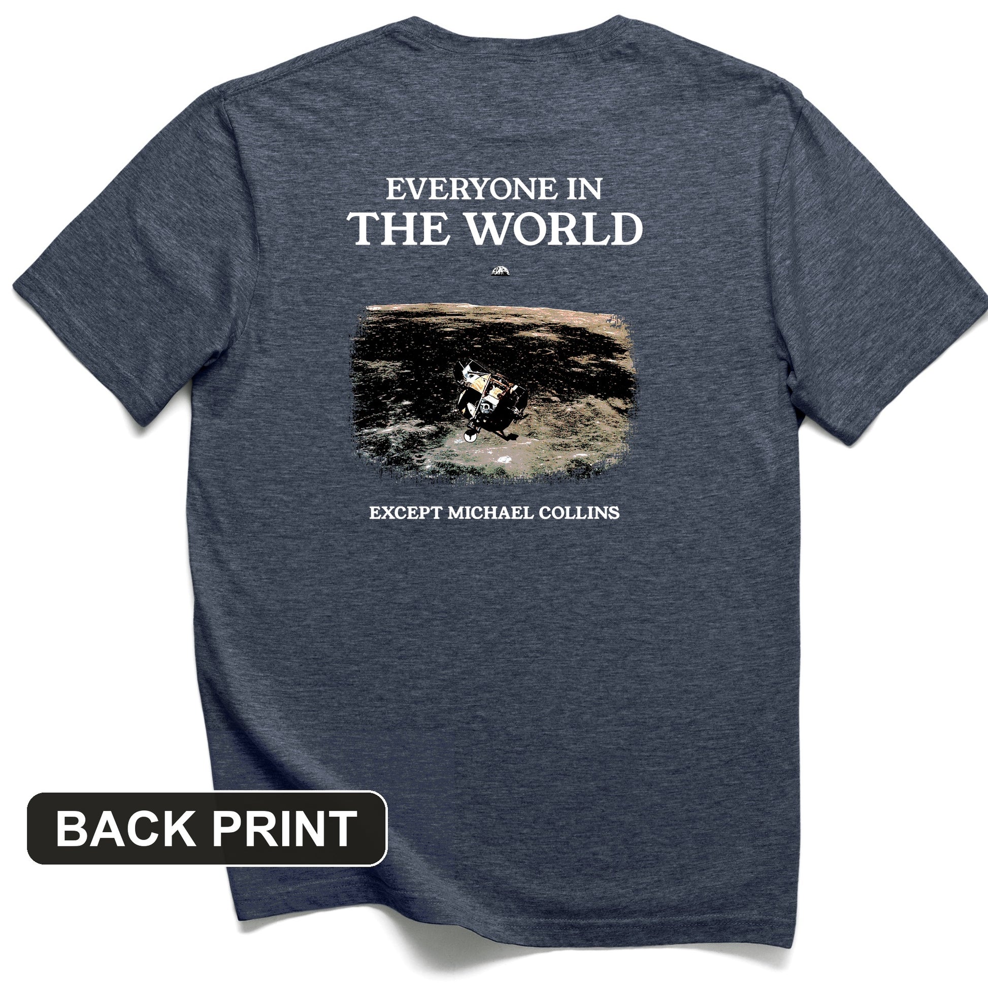 Michael Collins Back Print T-Shirt