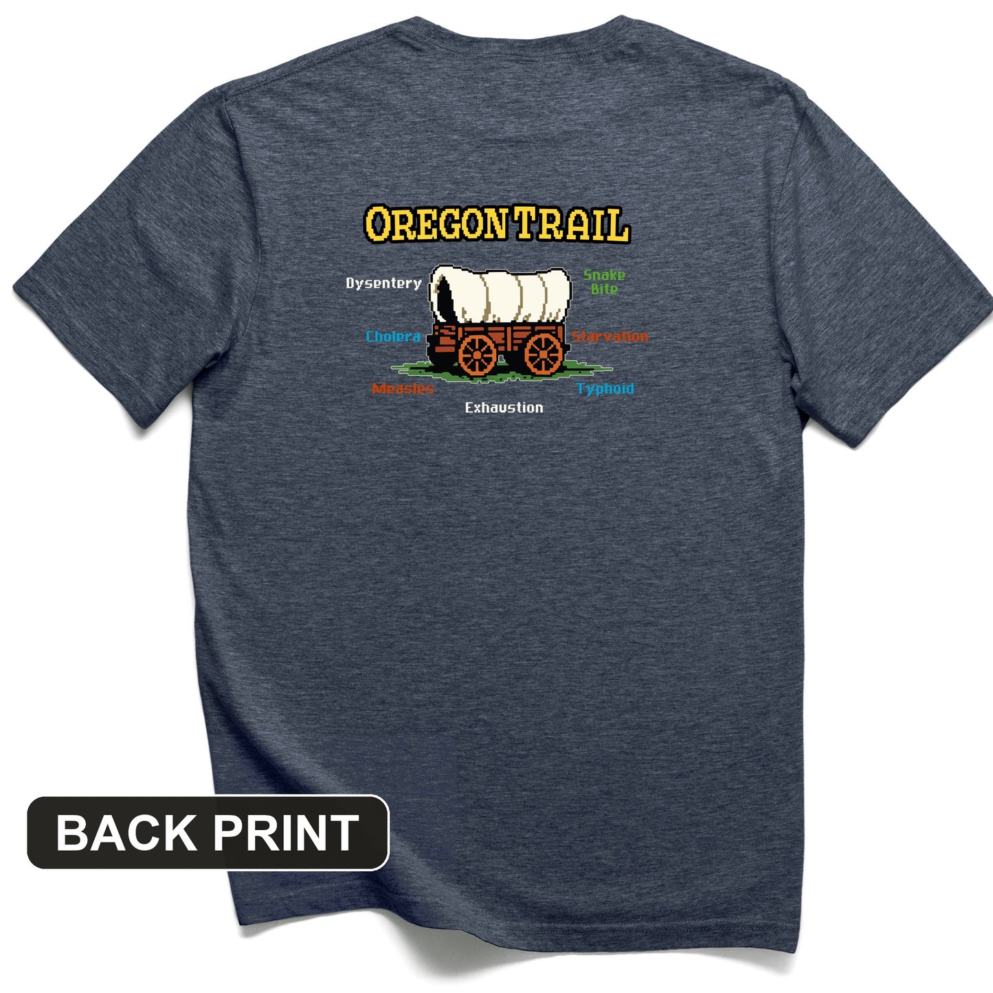 Oregon Trail Back Print T-Shirt