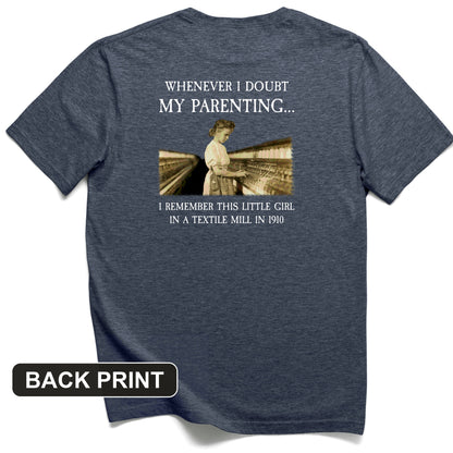Parenting Back Print T-Shirt