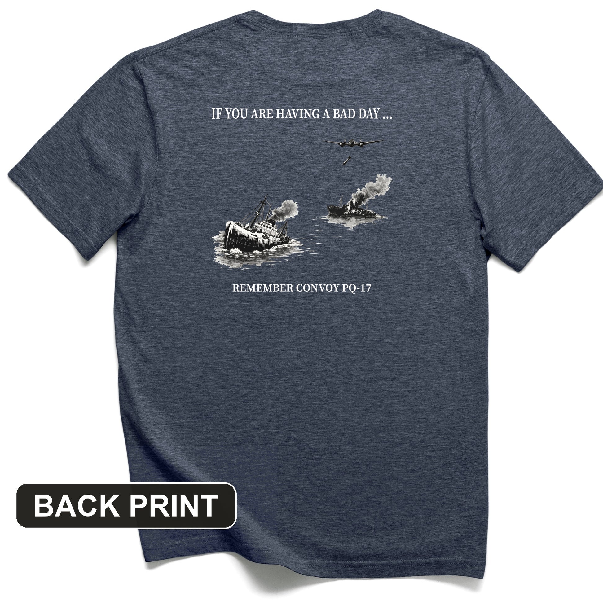 Pq-17 Back Print T-Shirt