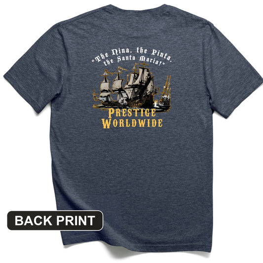 Prestige Worldwide Back Print T-Shirt