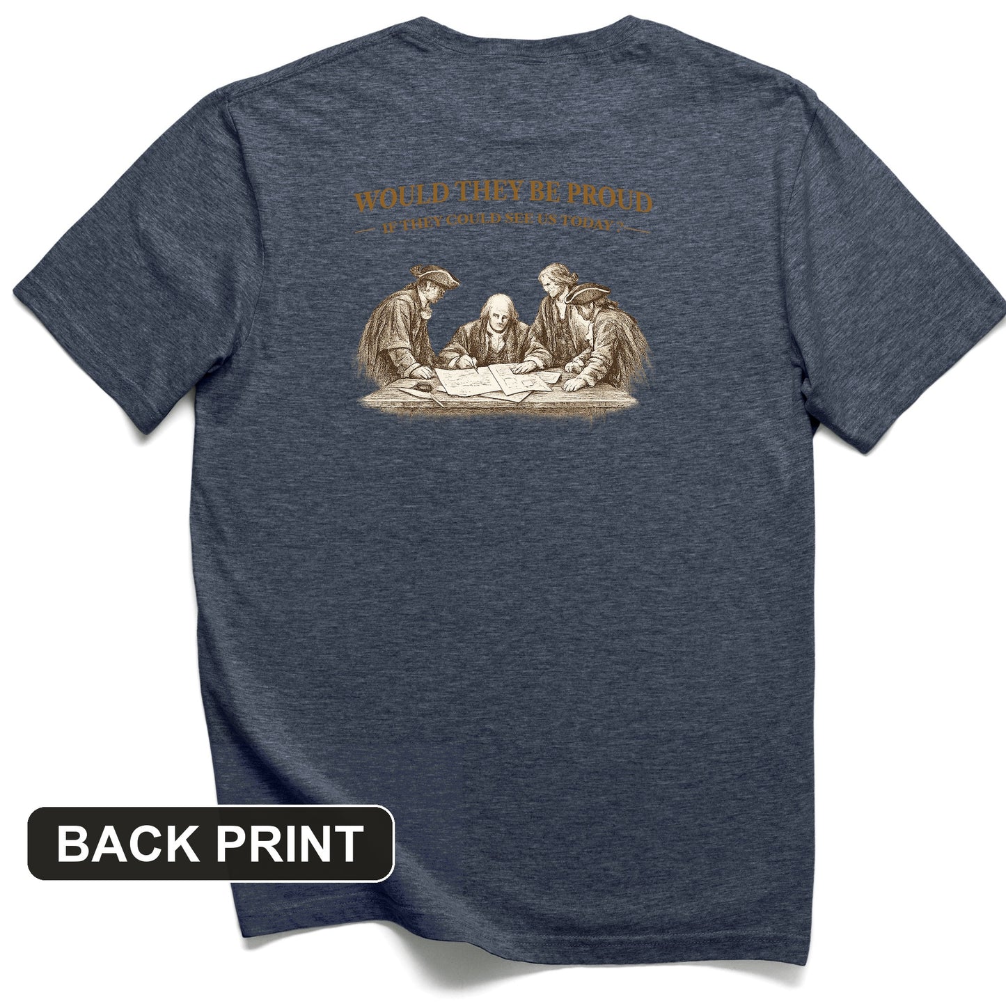 Proud of Us Back Print T-Shirt