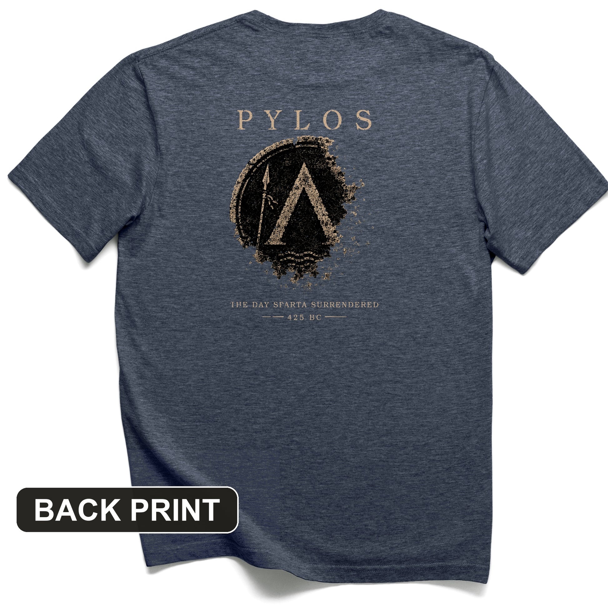 Pylos Back Print T-Shirt