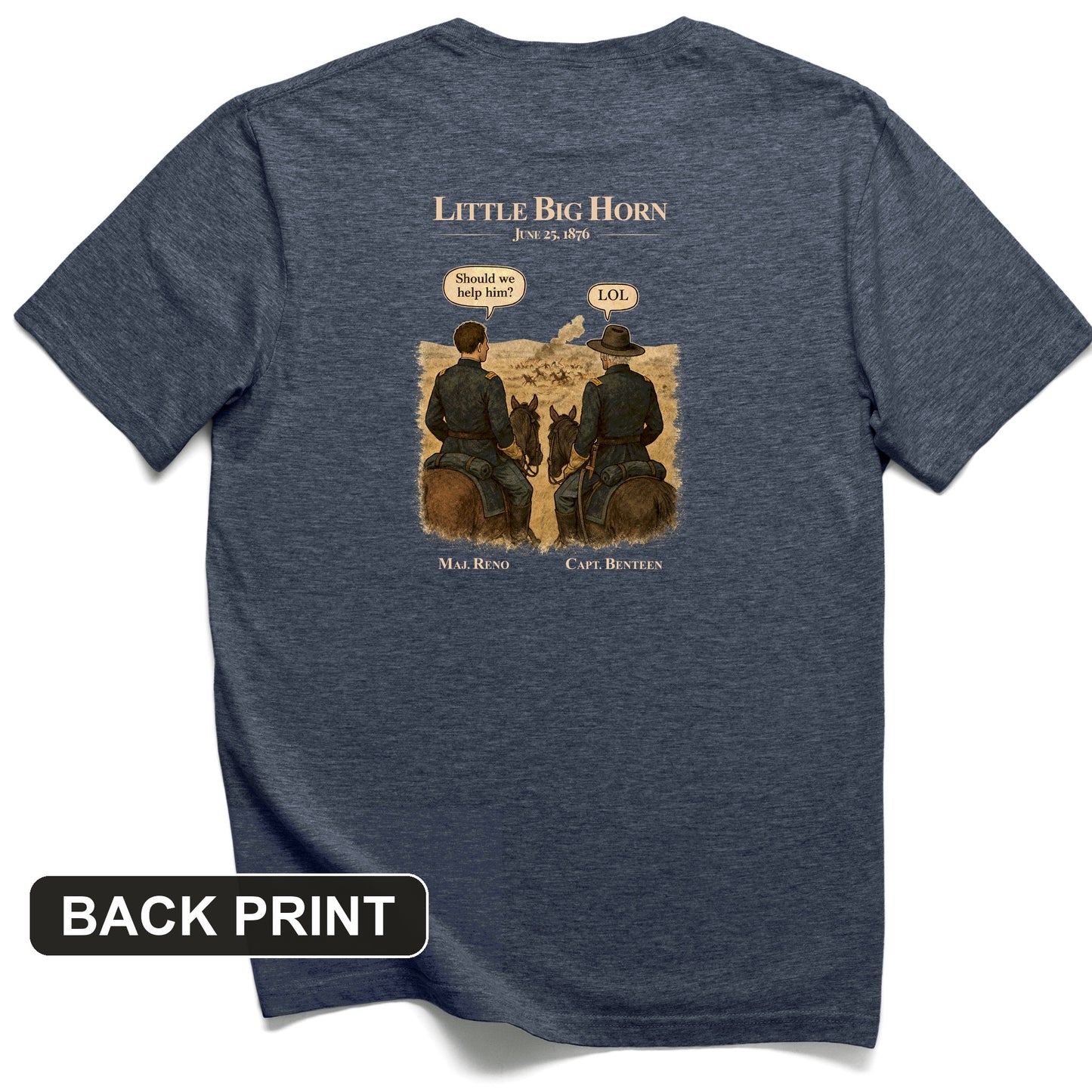 Reno and Benteen Back Print T-Shirt