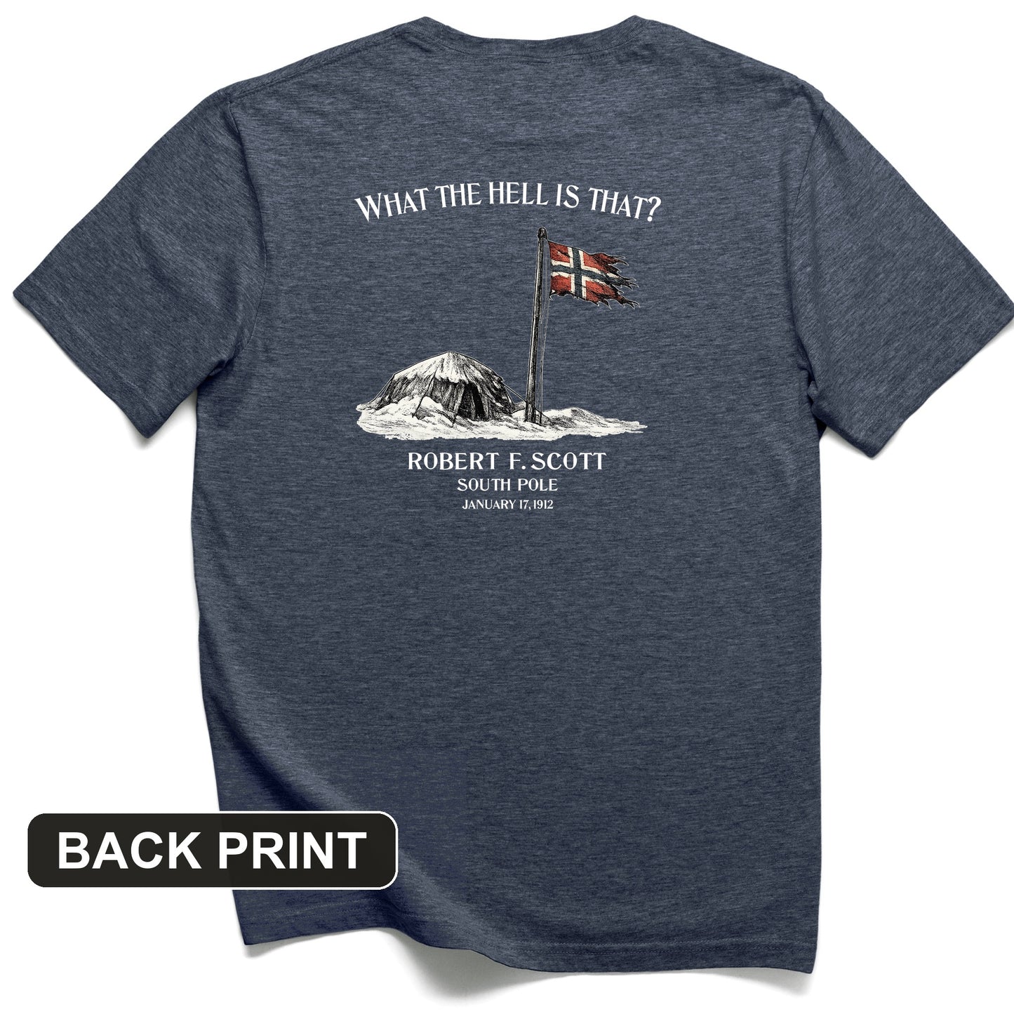 Robert Scott Back Print T-Shirt