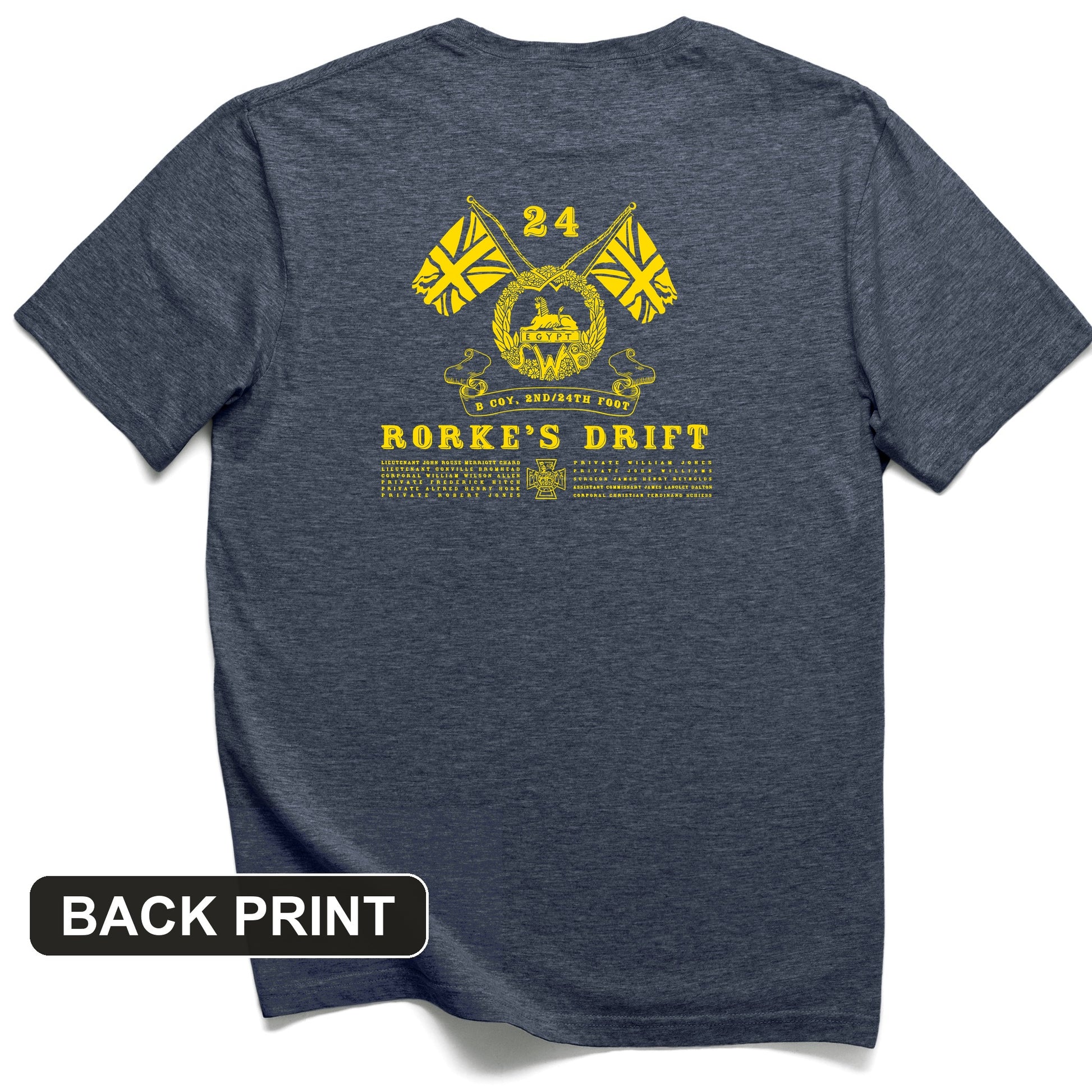 Rorke's Drift Back Print T-Shirt