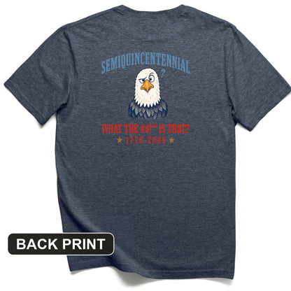 Semiquincentennial Eagle Back Print T-Shirt