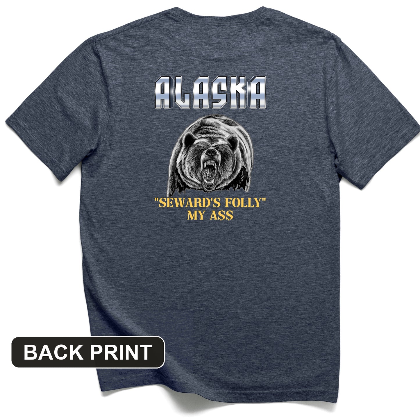 Seward's Folly Back Print T-Shirt