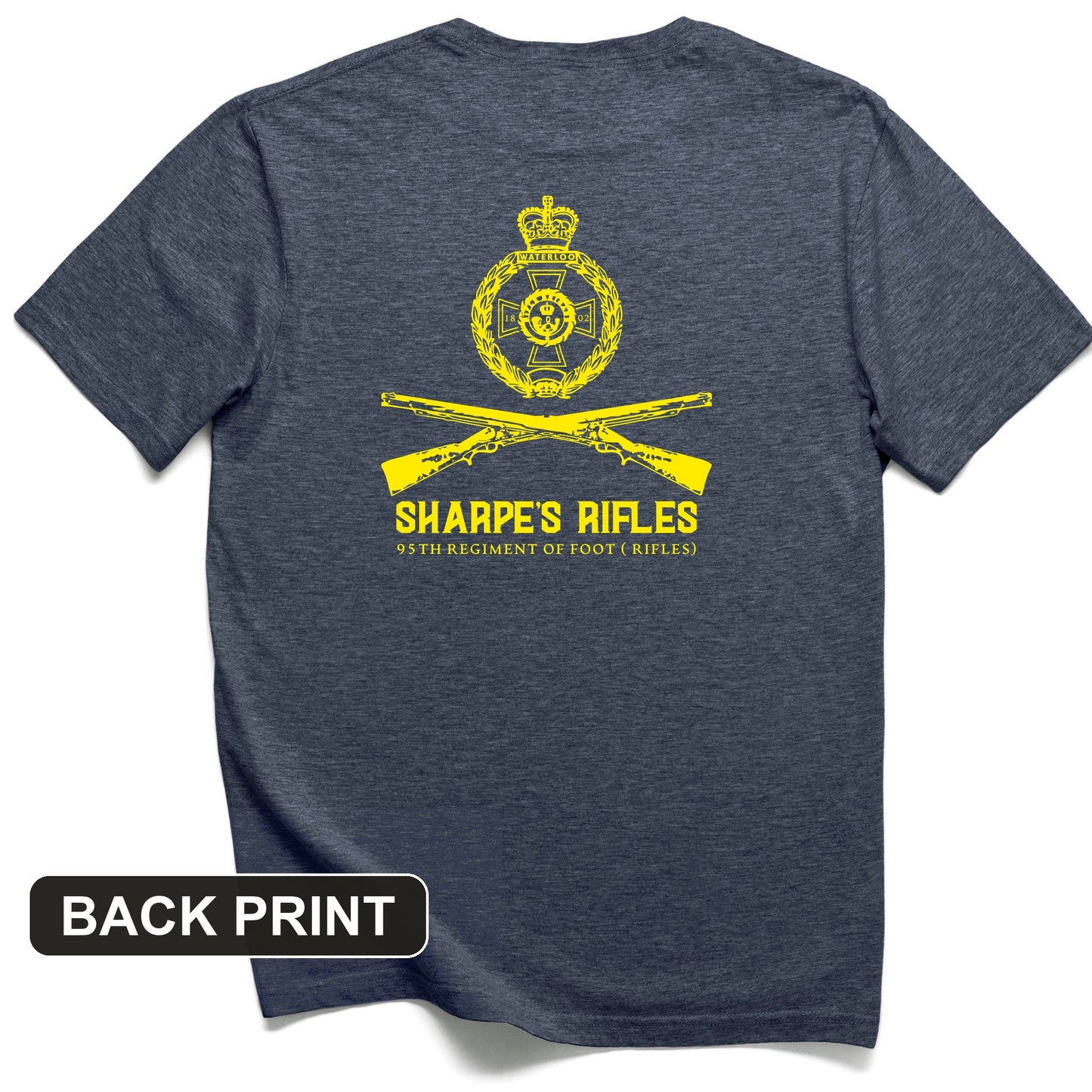 Sharpe's Rifles Back Print T-Shirt