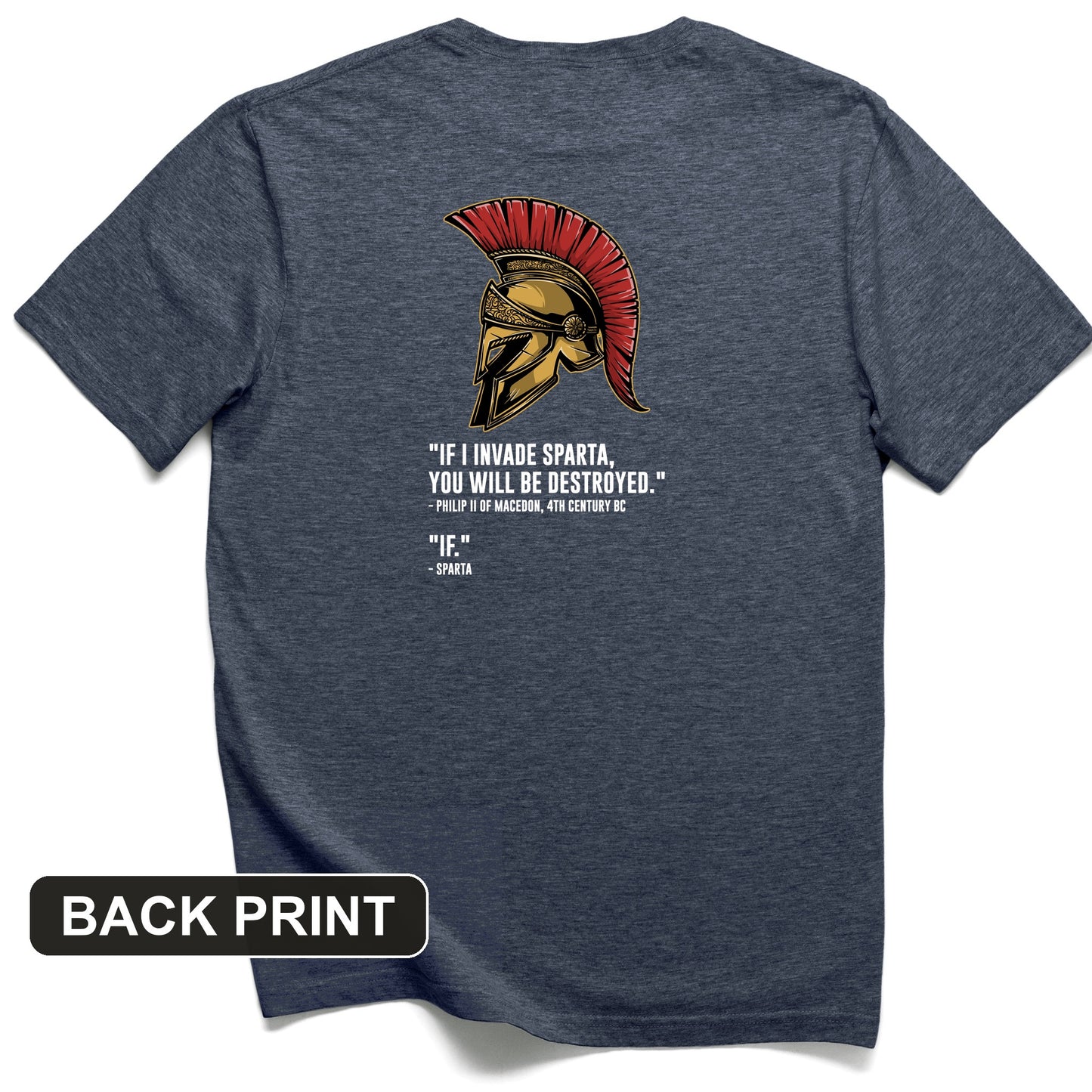 Sparta - If Back Print T-Shirt