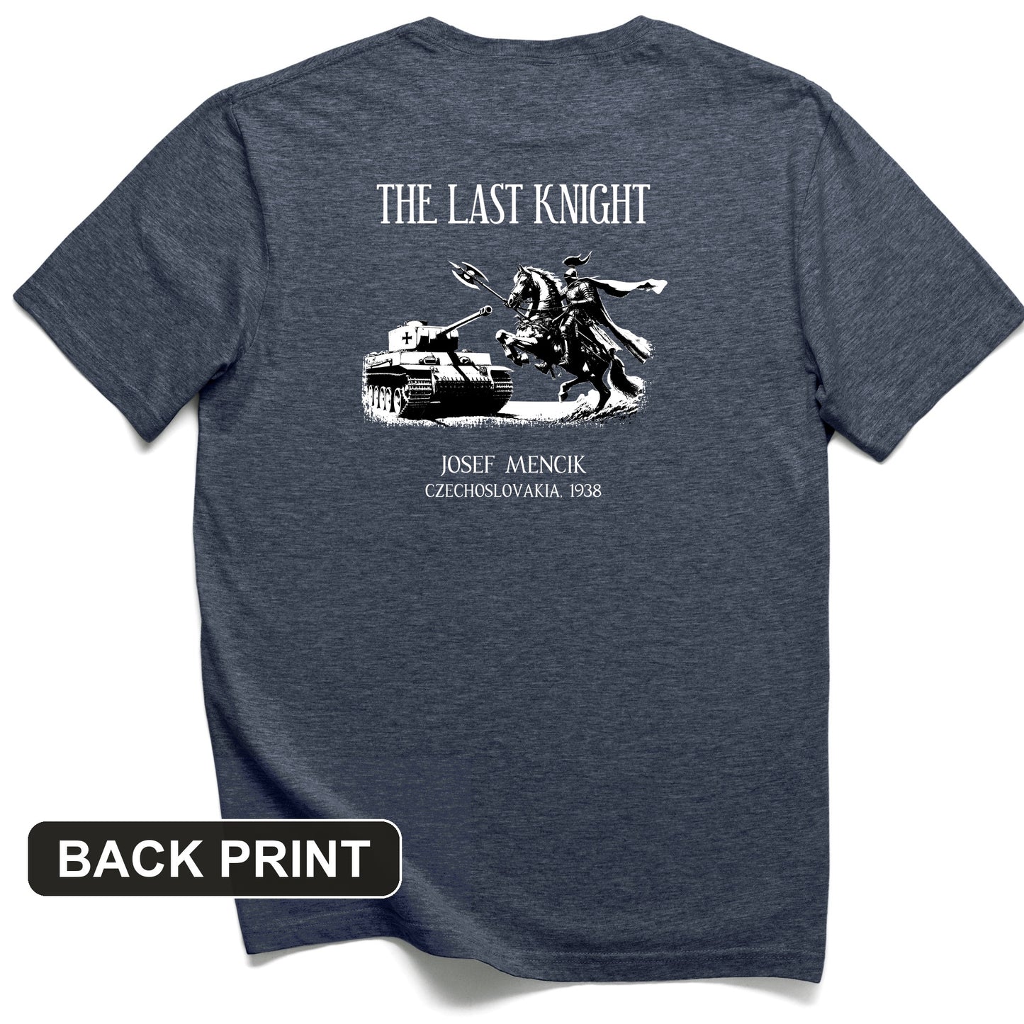 The Last Knight Back Print T-Shirt