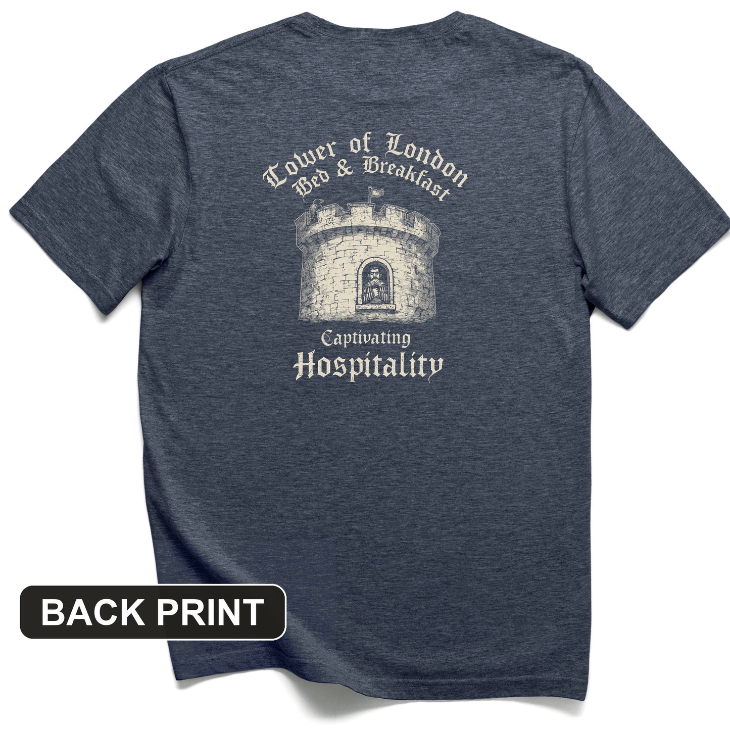 Tower of London Back Print T-Shirt