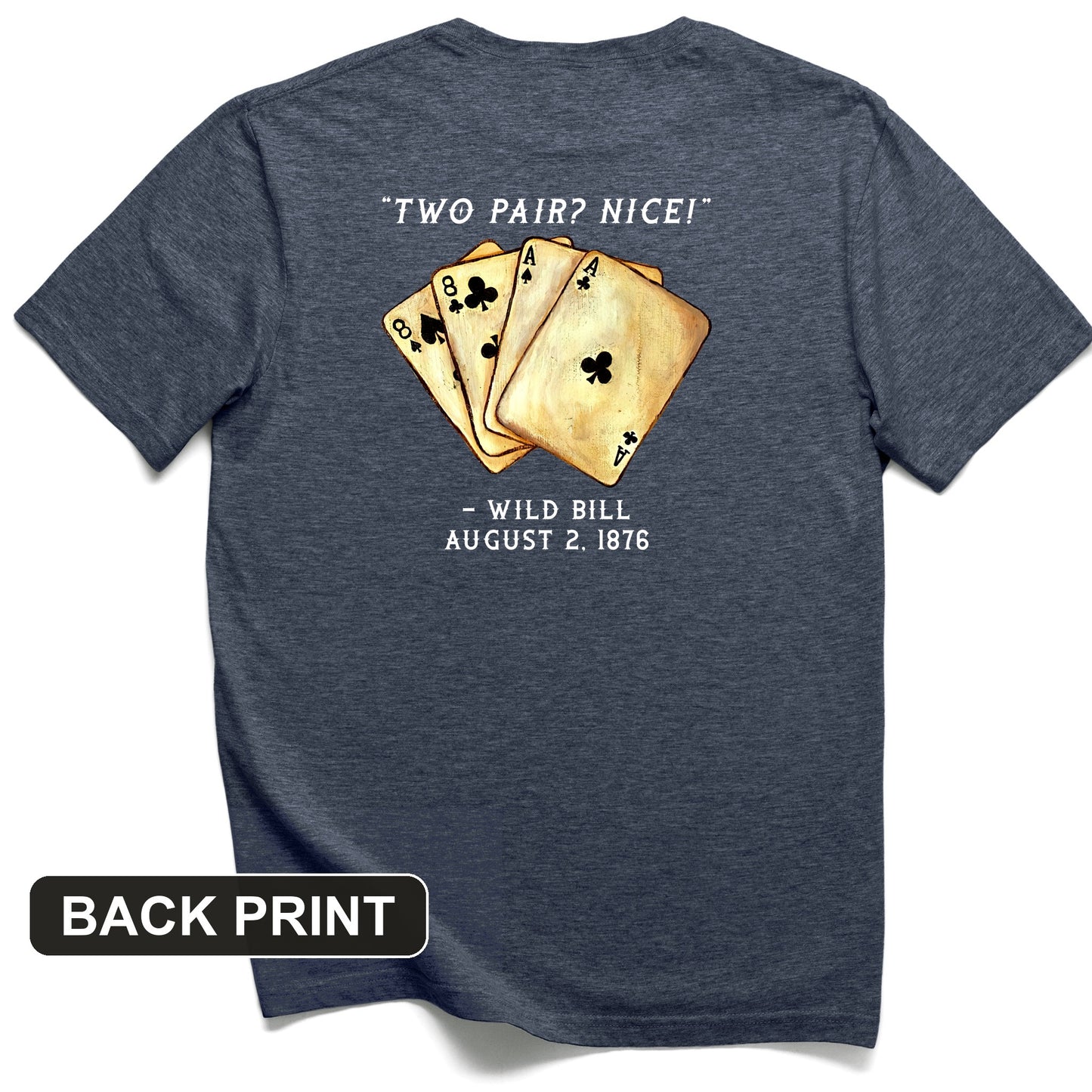 Two Pair Back Print T-Shirt