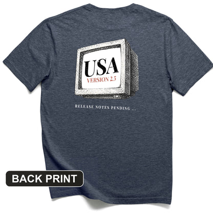 USA 2.5 Back Print T-Shirt