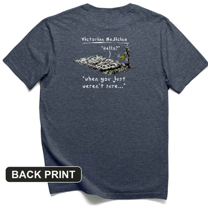 Victorian Medicine Back Print T-Shirt