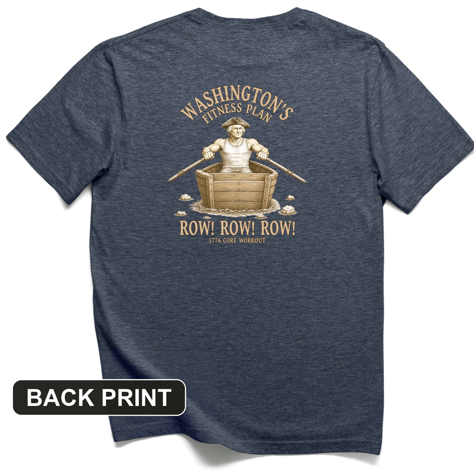 Washington Fitness Plan Back Print T-Shirt