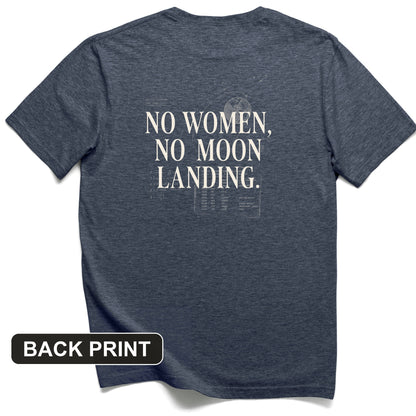 Women of NASA Back Print T-Shirt