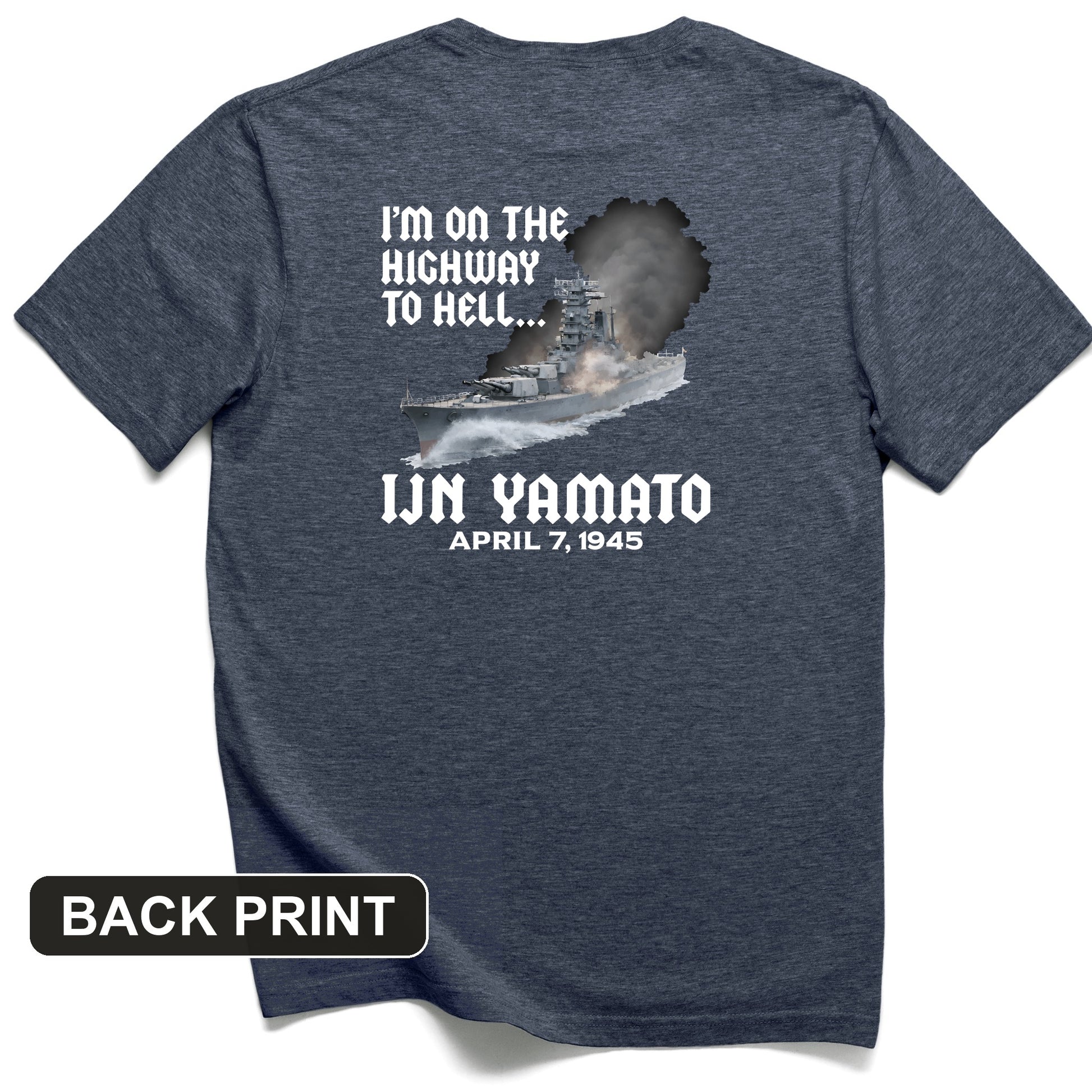 Yamato Back Print T-Shirt