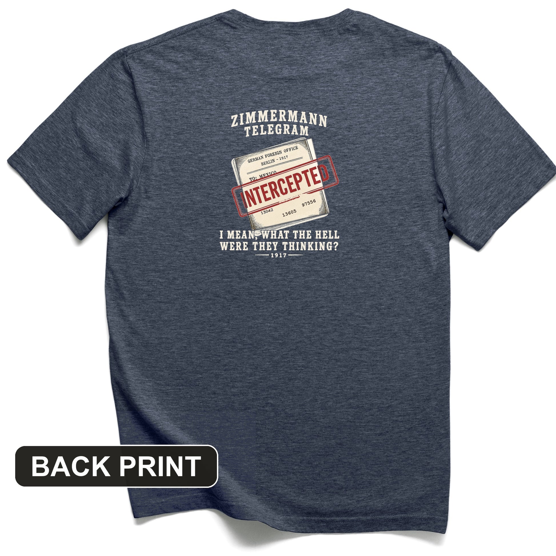 Zimmermann Telegram Back Print T-Shirt