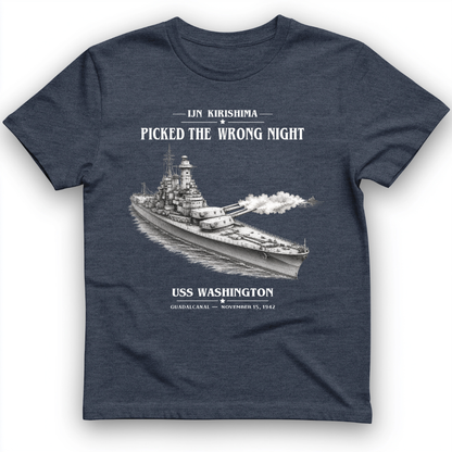 USS Washington at Guadalcanal T-Shirt