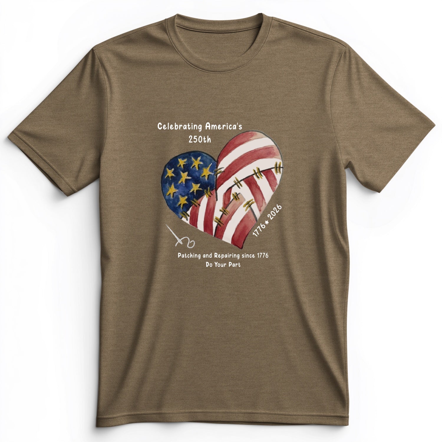 250th Heart Premium Tee