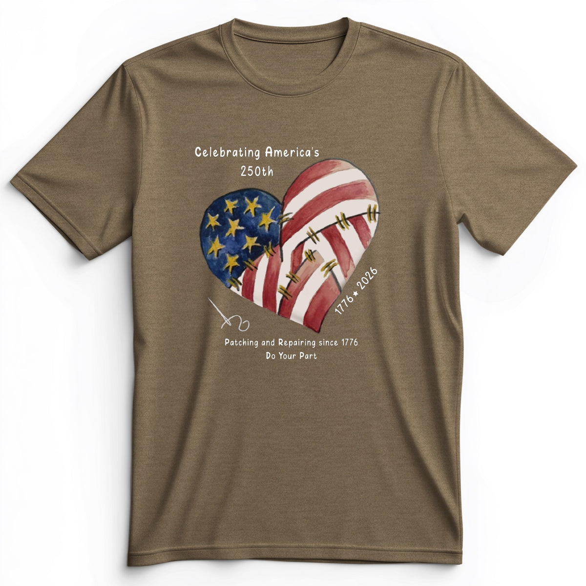 250th Heart Premium Tee