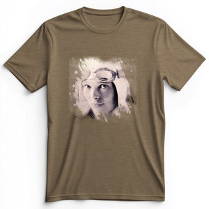 Amelia Earhart in Color Premium Tee