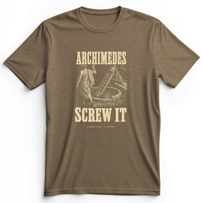 Archimedes Screw It Premium Tee