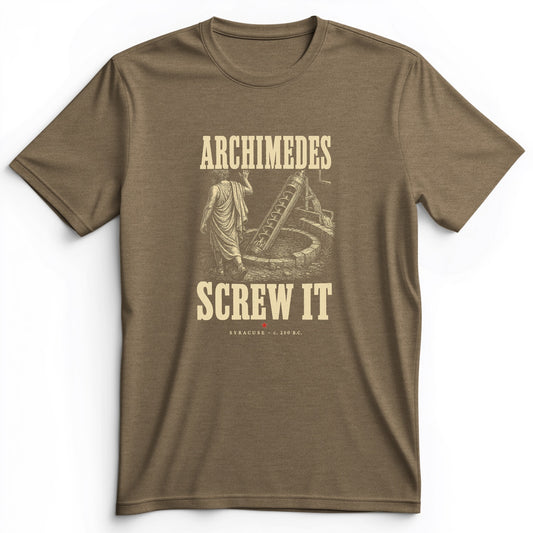Archimedes Screw It Premium Tee