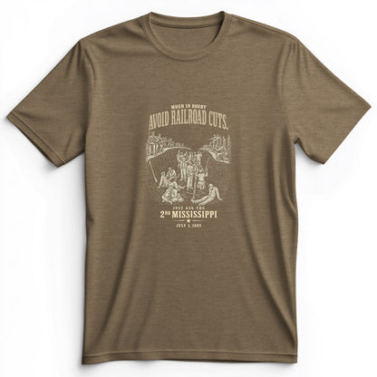 Avoid Railroad Cuts Premium Tee