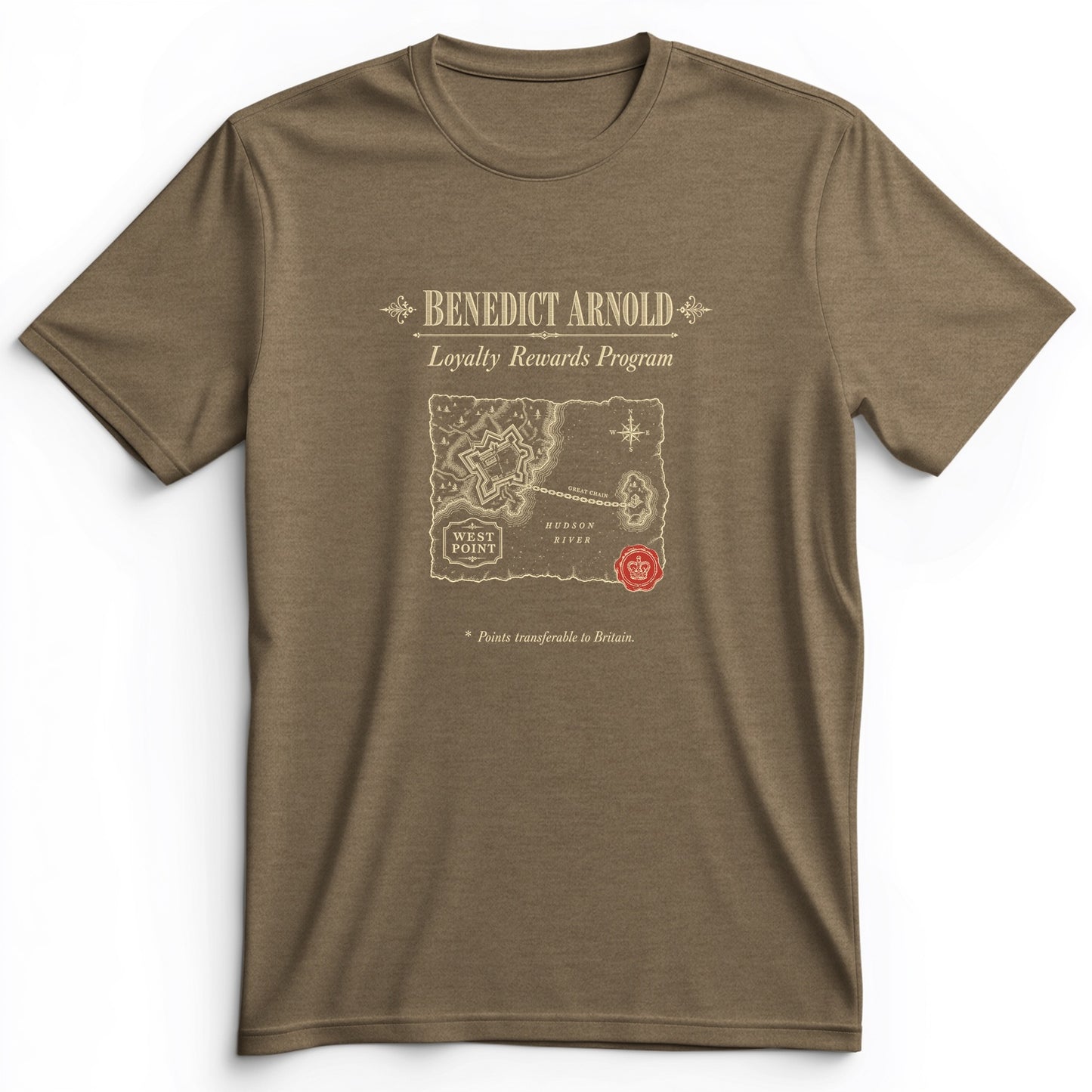 Benedict Arnold Loyalty Rewards Program Premium Tee