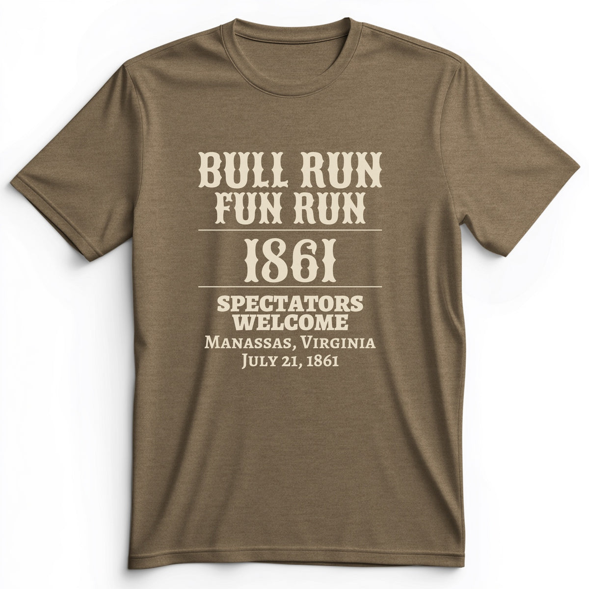 Bull Run Fun Run 1861 Premium Tee