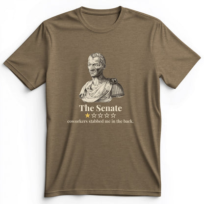 Caesar Senate Review Premium Tee