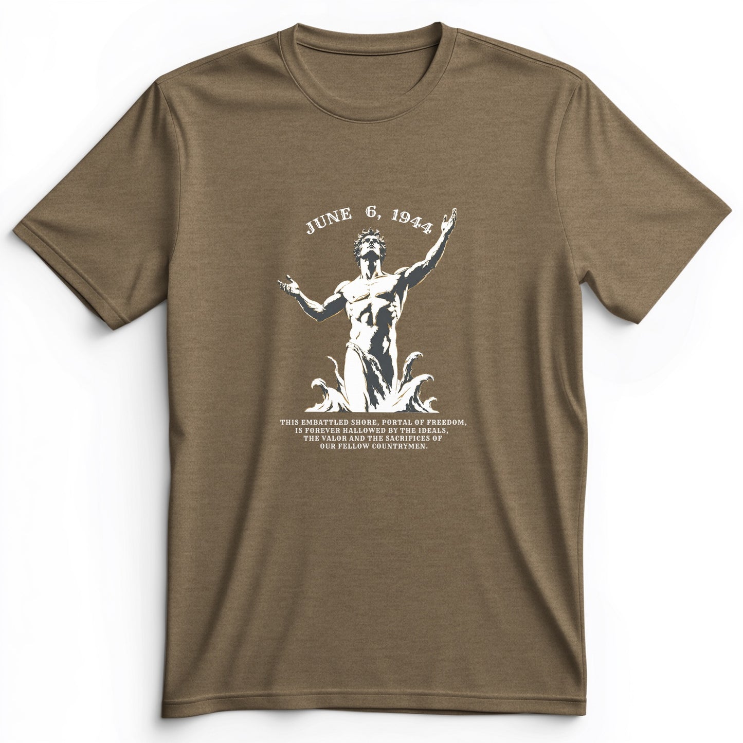 Dday Statue Premium Tee