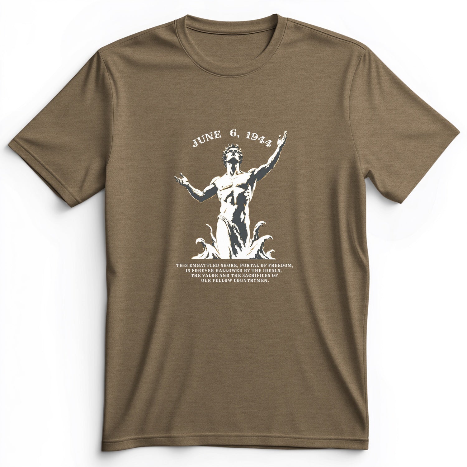 Dday Statue Premium Tee